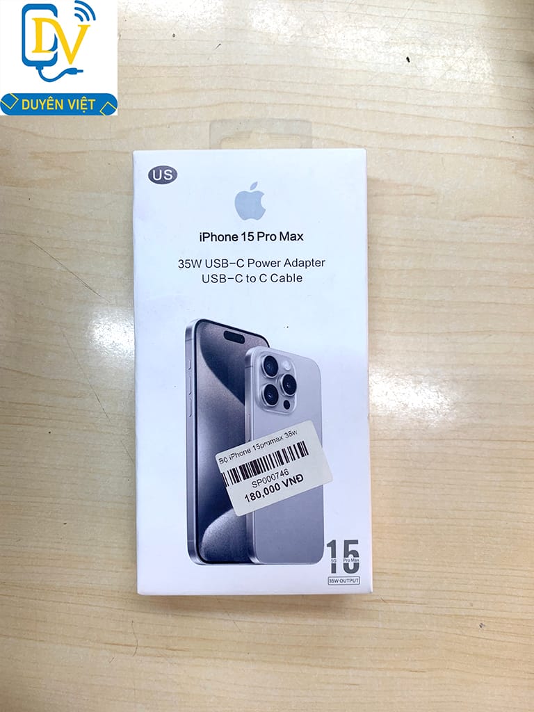 Bộ sạc nhanh iPhone Type-C 35W - Ảnh 2