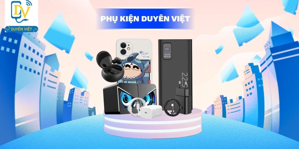 Banner Giảm Giá cho Dòng sản phẩm phụ kiện sạc của Phụ Kiện Duyên Việt